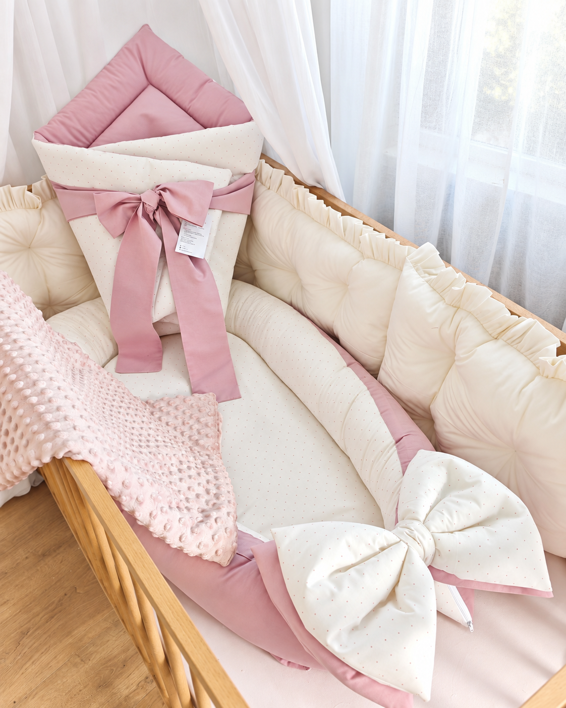Set Puder roza točkice – MEMO
