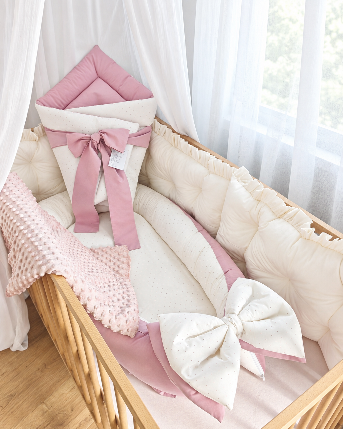 Set Puder roza točkice – MEMO
